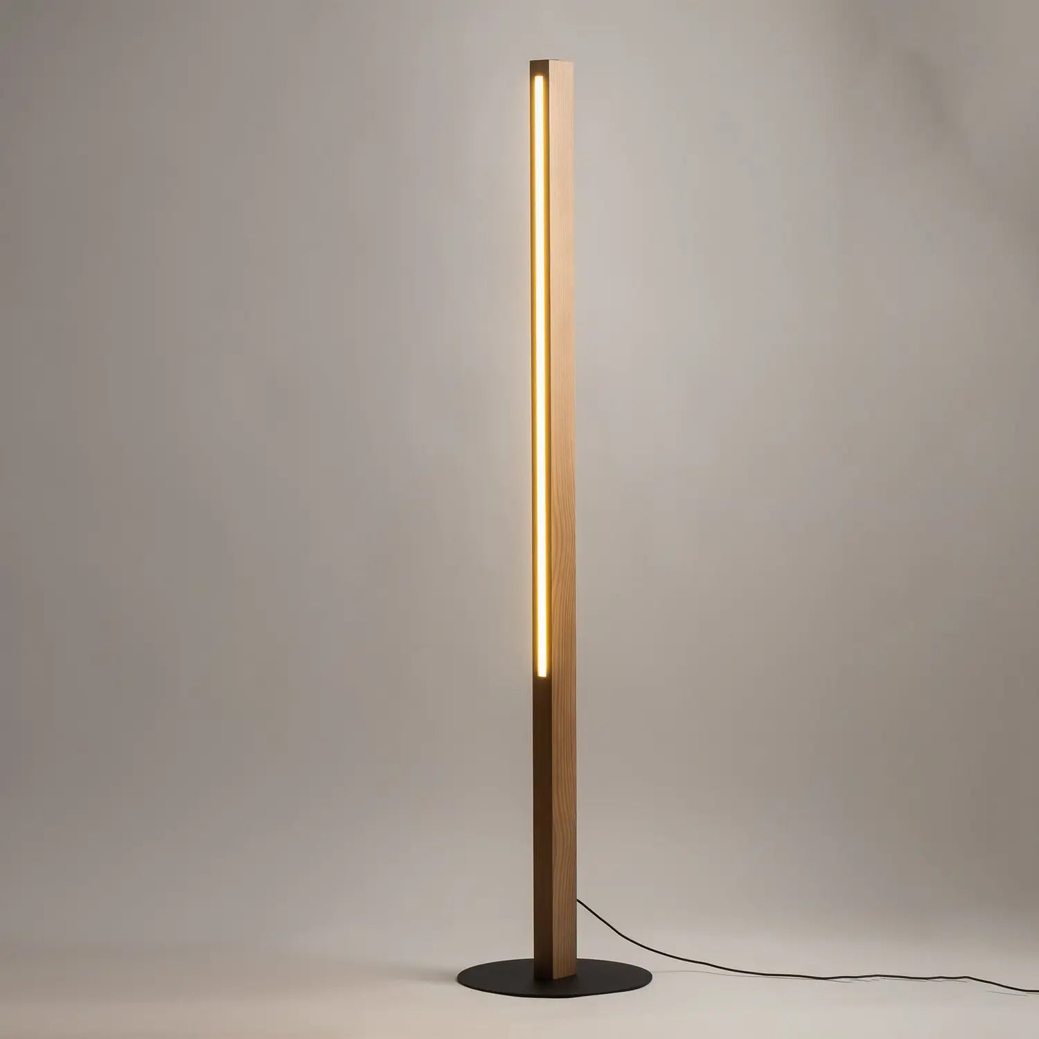 B-Ware Tk Lighting Led Holzstehleuchte Standlampe Teo Kiefer Touchdimmer 120 Cm Holz  - 5901780513917