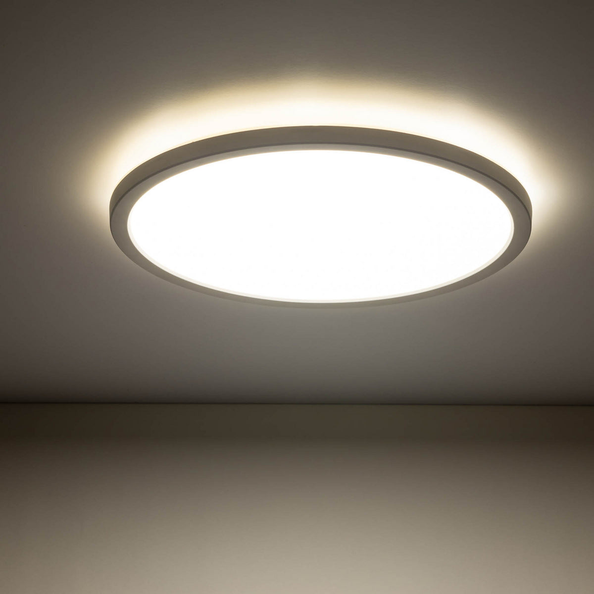 TK Lighting LED Panel Deckenleuchte Lampe Aqua rund 30 cm weiß Metall Kunststoff - 5901780569006