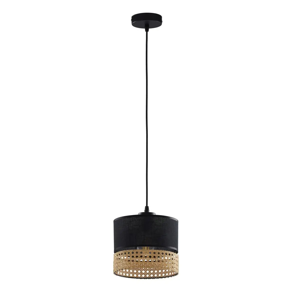 B-Ware Tk Lighting Hängelampe Pendelleuchte Paglia Lampe Innen Beige Schwarz Modern - 5901780565442