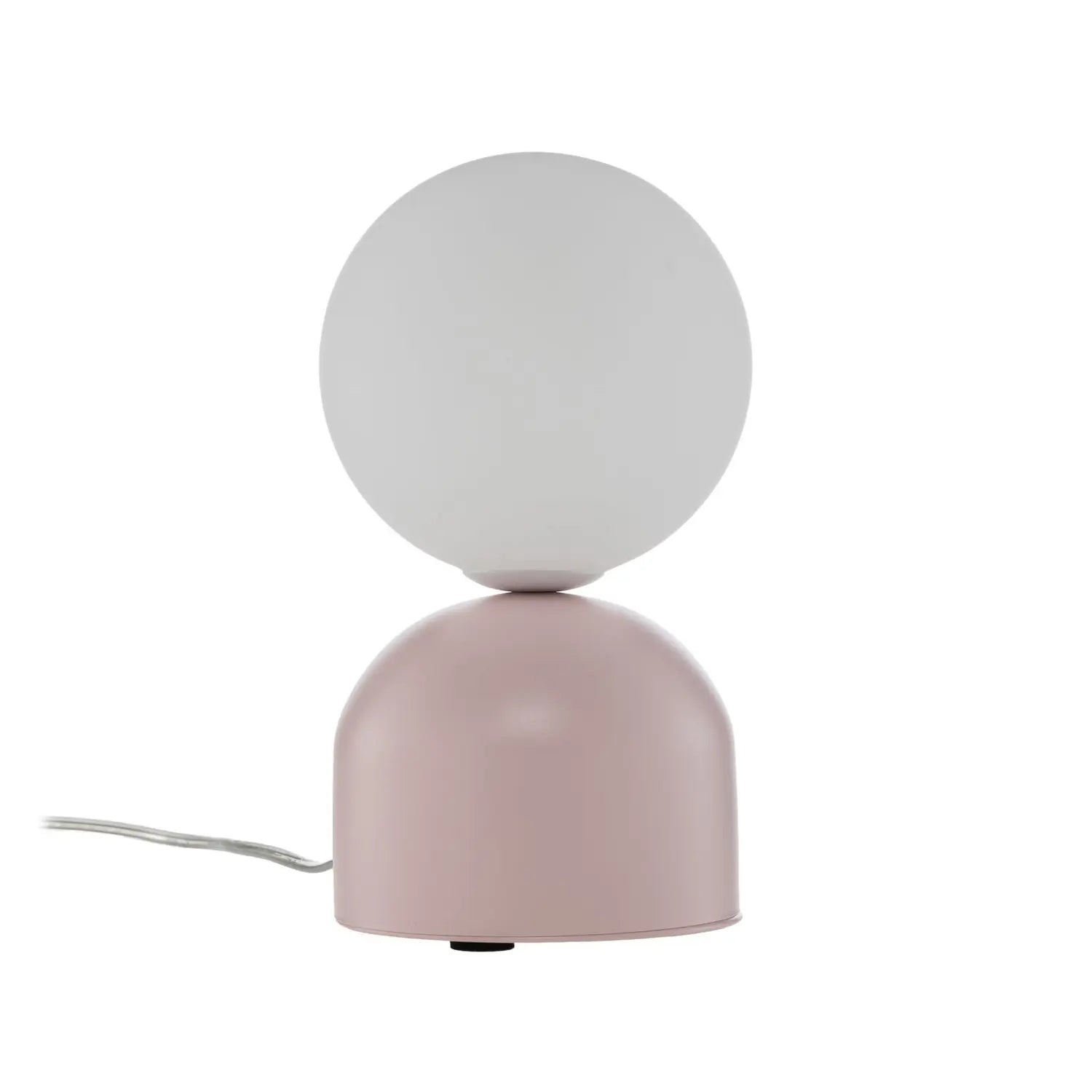 B-Ware Tk Lighting Tischleuchte Lampe Miki Glas Rosa Schalter Kabel Wohnzimmer - 5906135113903