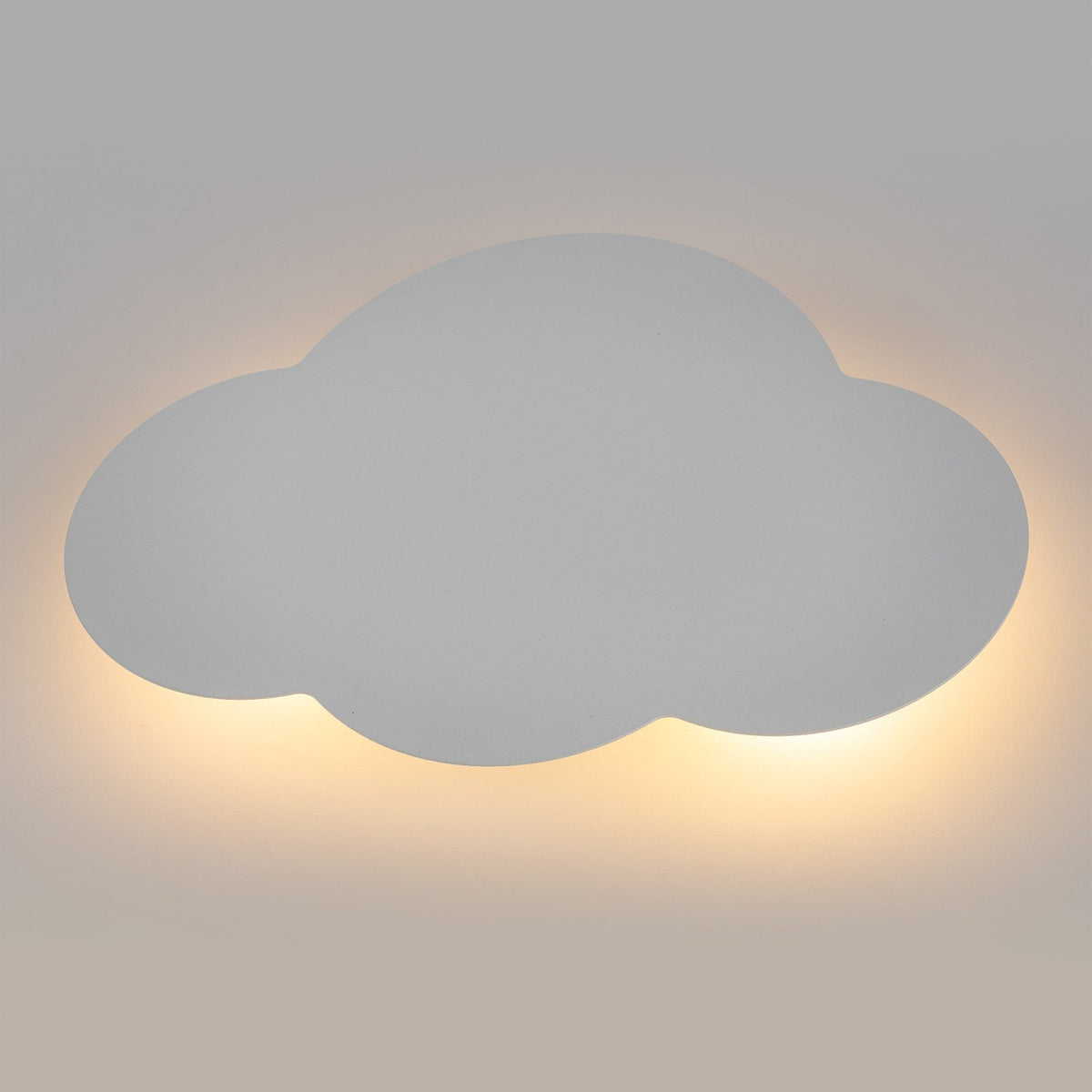 TK Lighting Wandlampe Cloud LED Wandleuchte dimmbar Stahl weiß 38x27cm - 5901780549640