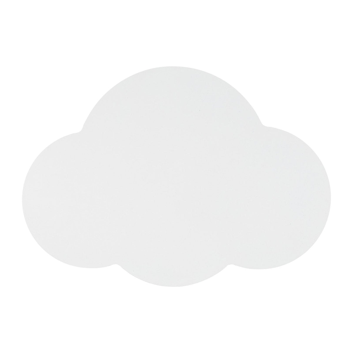 TK Lighting Wandlampe Cloud LED Wandleuchte dimmbar Stahl weiß 38x27cm - 5901780549640