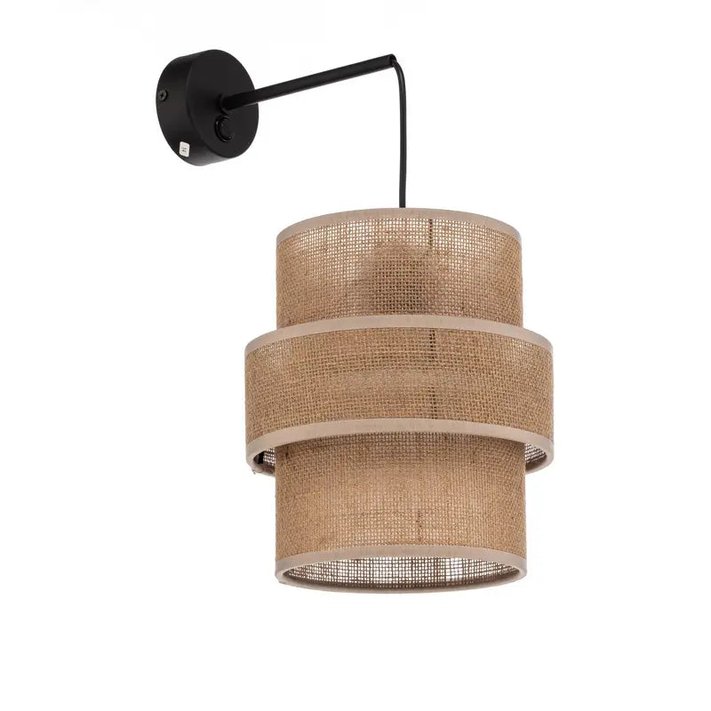 B-Ware Tk Lighting Wandleuchte Calisto Wandlampe Naturbraun Schalter E27 Siehe Text - 5901780554002