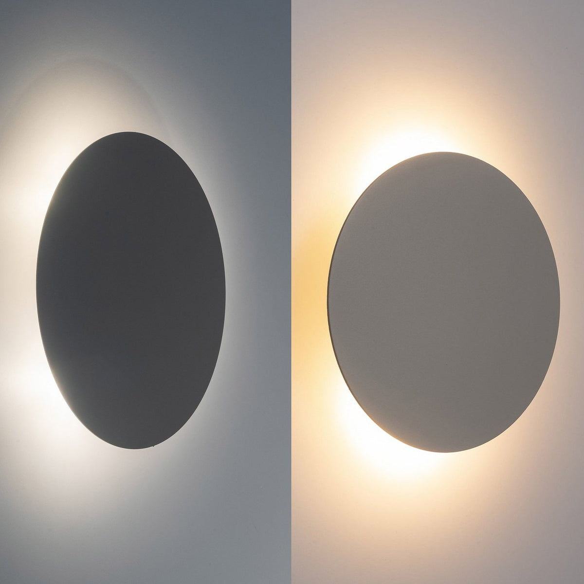 TK Lighting Wandleuchte Wandlampe Luna beige Licht Stahl 30 cm Indirekt - 5901780559113