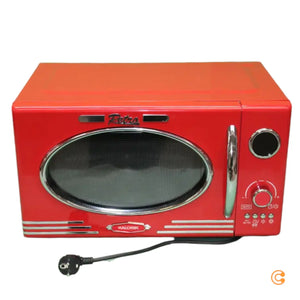 C-Ware Tkg Team Kalorik Mw 2500 Dg R Mikrowelle Rot 900 W Küchengerät Siehe Text/Foto