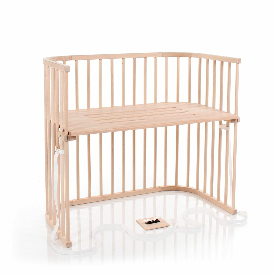 B-Ware Tobi Babybay Boxspring Xxl Natur Beistellbett Babybett Gitterbett Kinderbett - 4260472558102
