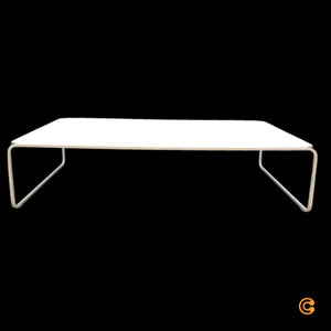 B-Ware Lapalma Toé T56 Beistelltisch Weiß Hpl Weiß128x64x30cm Gestell Siehe Text/Foto