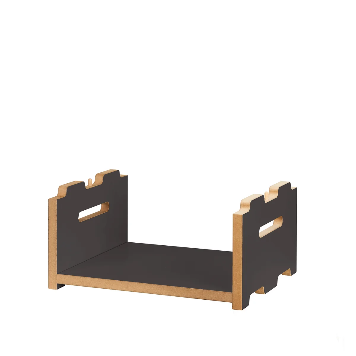 Tojo Halbstark Regalsystem Modul Bücherregal Regal Anbaumodul Niedrig Anthrazit B-Ware - 742832204637