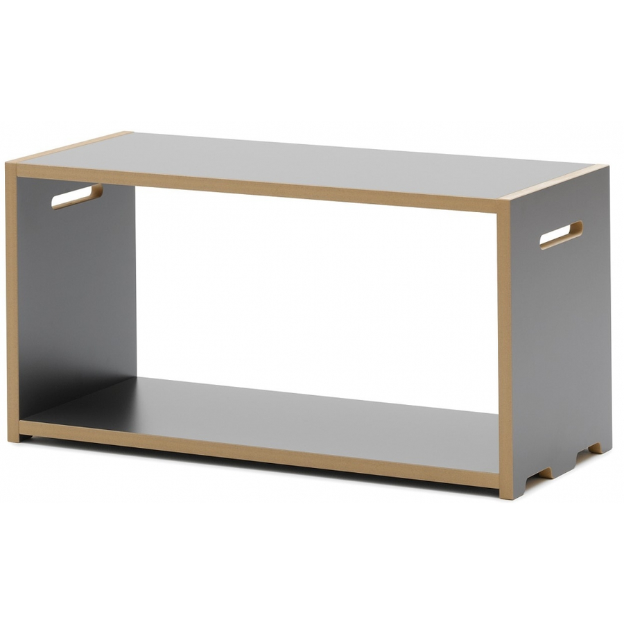 Tojo Hochstapler Regal Grundmodul Anthrazit Schrank Wandregal Standregal Kommode B-Ware - 1