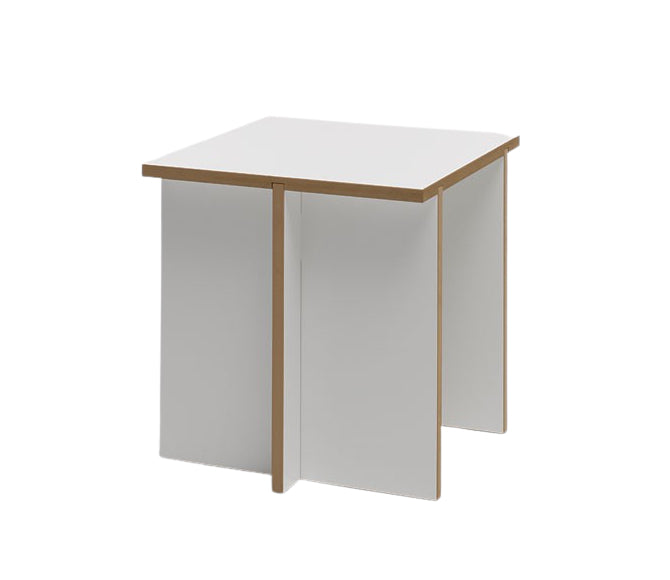 Tojo Hocker Sitzmöbel weiß Sitzgelegenheit modern Möbel Sitz Wohnzimmersitz - 40232884276