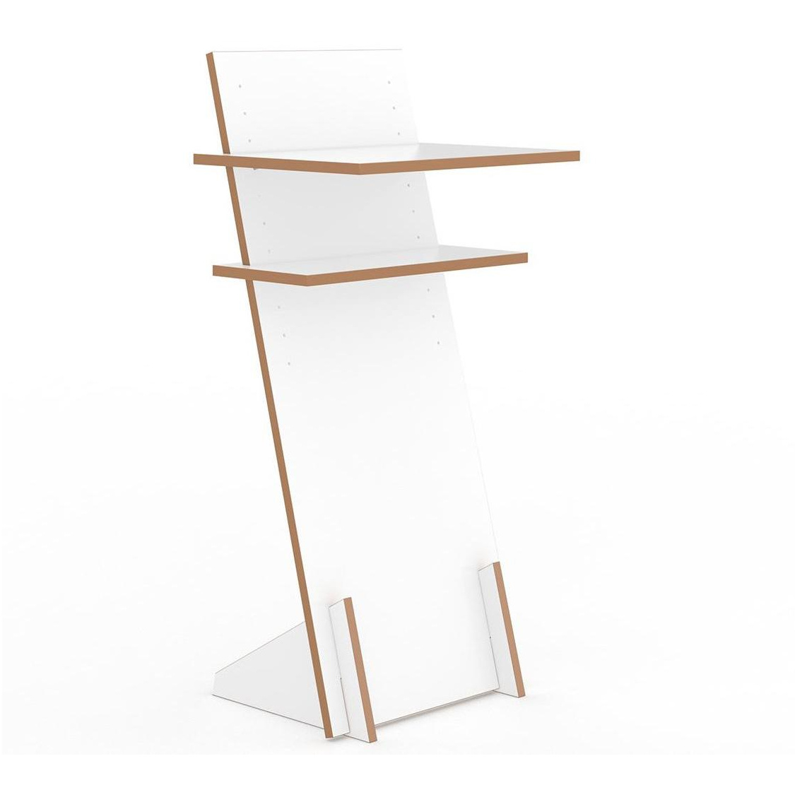 B-Ware Tojo Pult Schreibtisch Stehtisch Arbeitstisch Tisch Designerschreibtisch Weiß - 40232884351