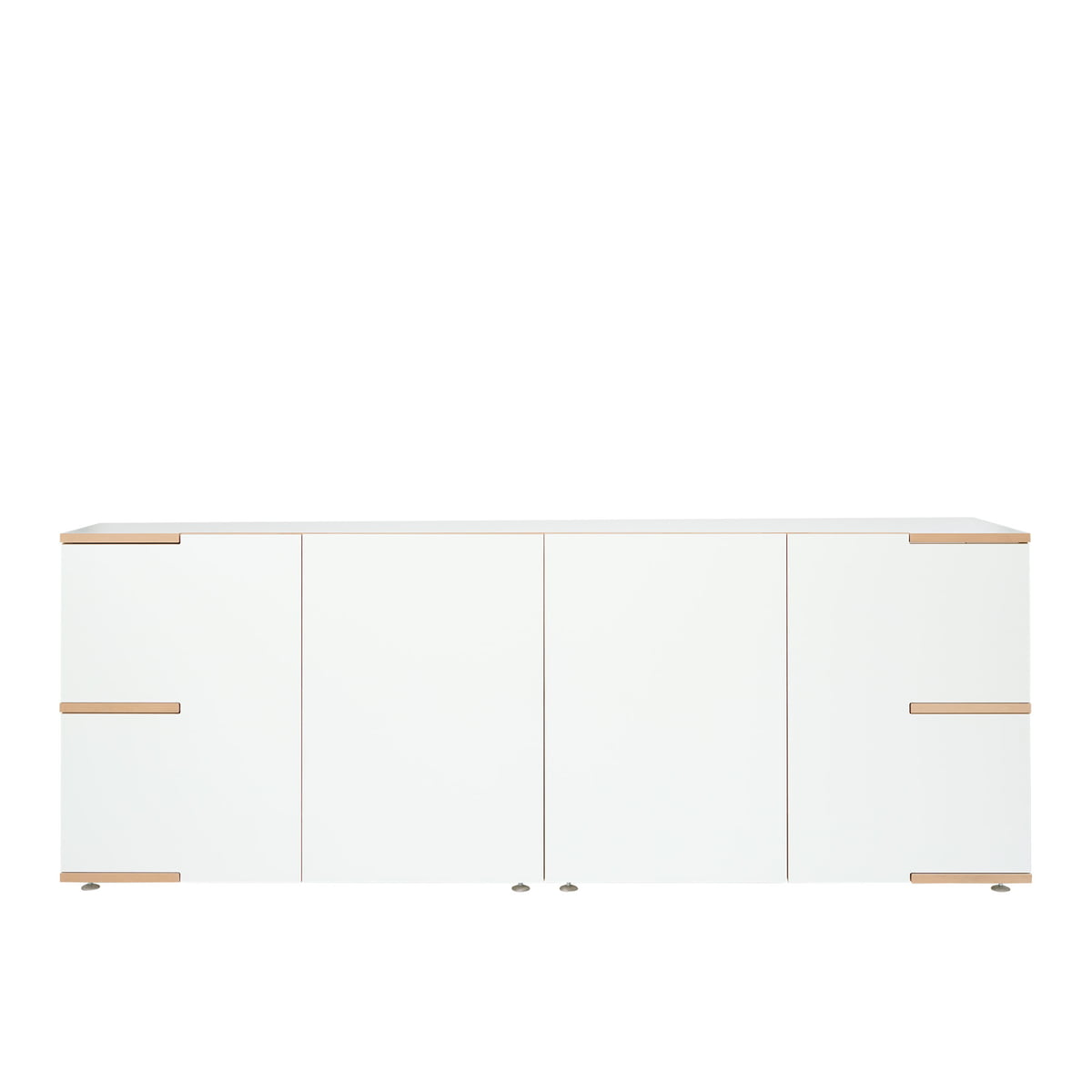 C-Ware Tojo   Stau Sideboard Low 200x75 Cm Weiß Kommode Schrank Möbel Siehe Text/Fotos - 742832204866