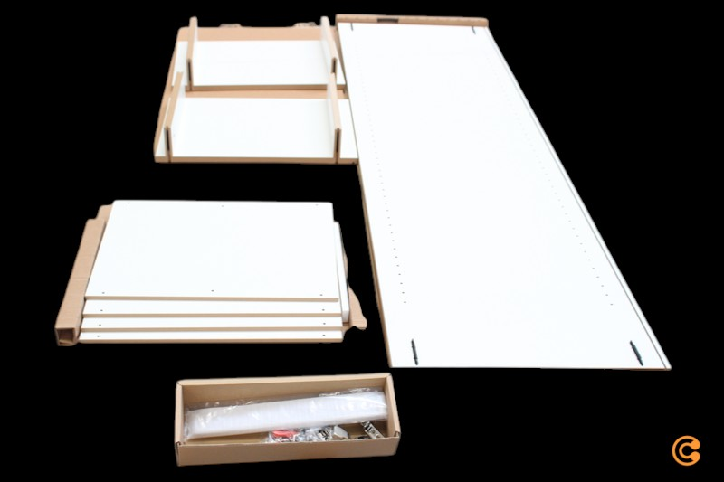 Tojo Steh Schrank Grundmodul Kleiderschrank Weiß Siehe Text/Foto C-Ware - 4251384216921