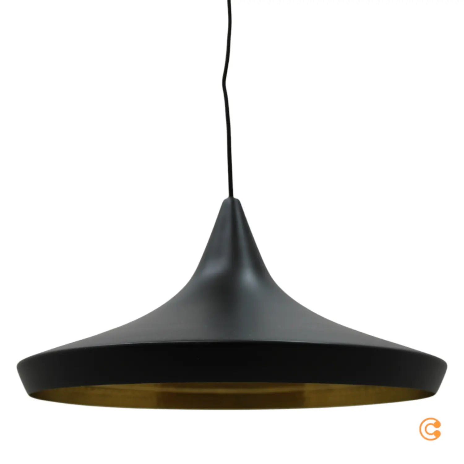 B-Ware Tom Dixon Beat Wide Led Hängeleuchte Pendelleuchte Schwarz 3000 K Warmweiß - 9043207