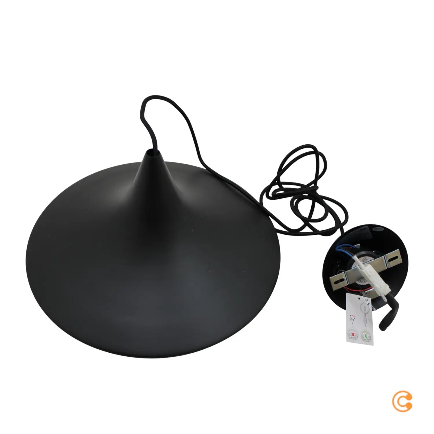 B-Ware Tom Dixon Beat Wide Led Hängeleuchte Pendelleuchte Schwarz 3000 K Warmweiß - 9043207