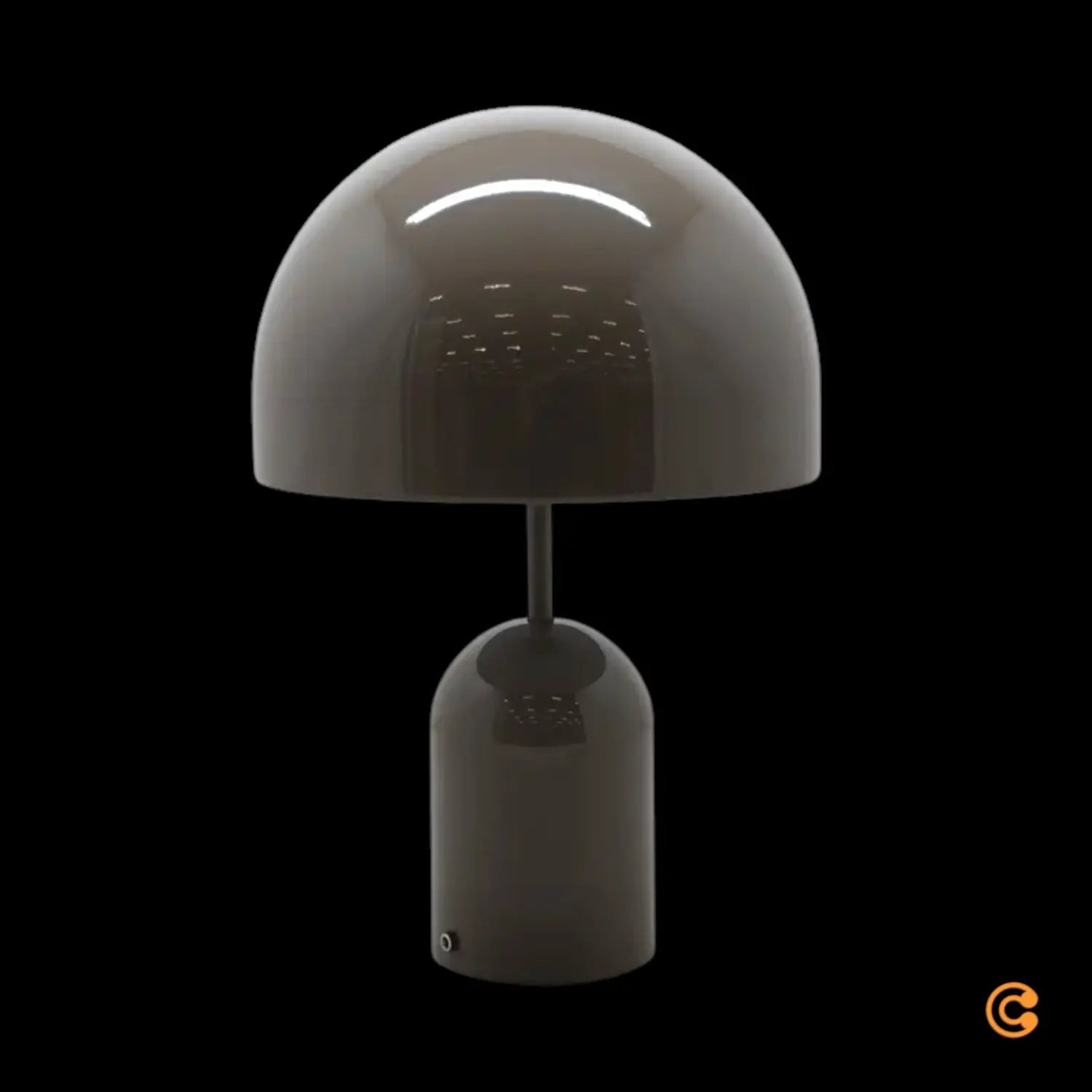 B-Ware Tom Dixon Bell Led Tischleuchte Pilzlampe Leuchte Taupe Dimmbar Led Warmweiß - 5063081086887