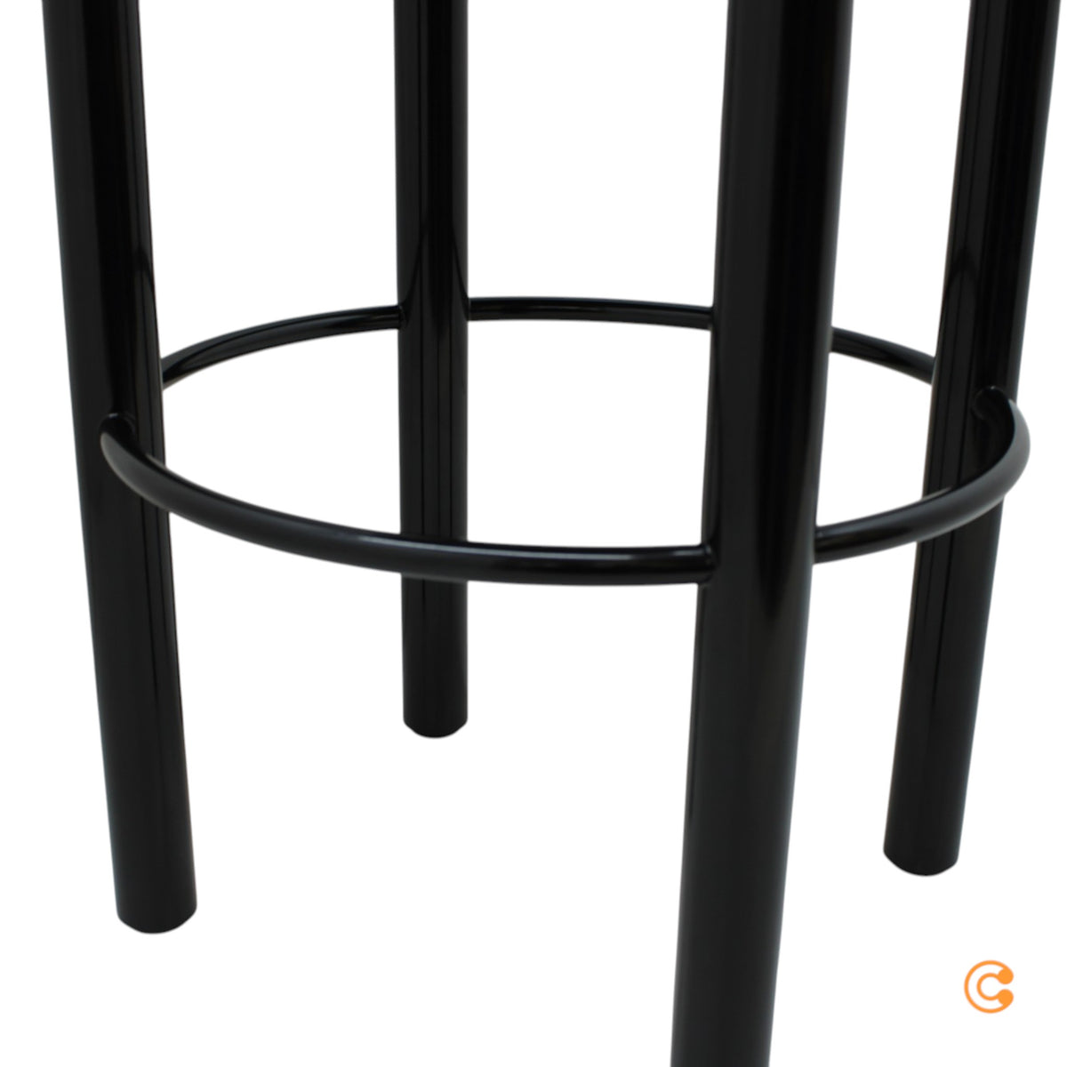 Barhocker Hocker Tom Dixon Fat Küchenhocker Barhocker Barstuhl schwarz H75cm - 92836402