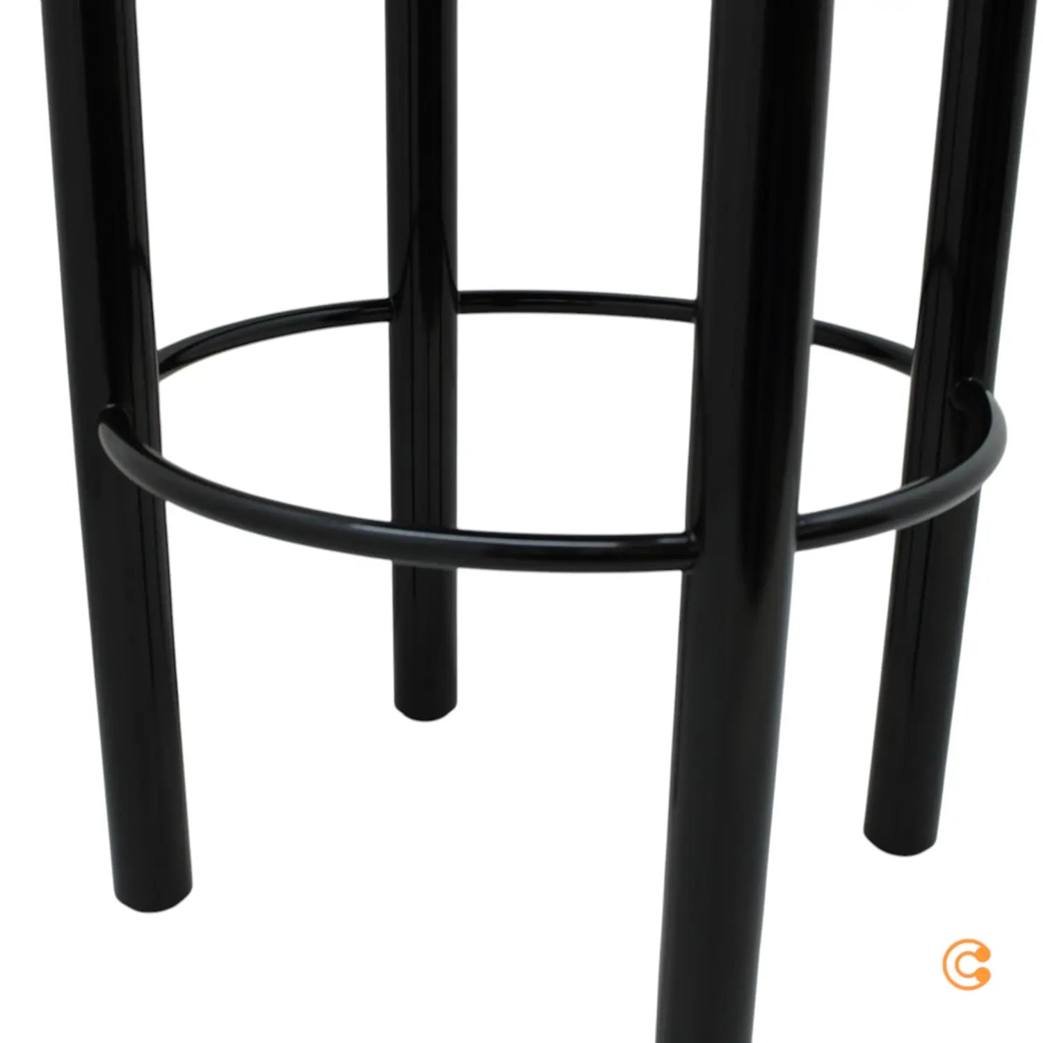B-Ware Barhocker Hocker Tom Dixon Fat Küchenhocker Barhocker Barstuhl Schwarz H75cm - 92836402