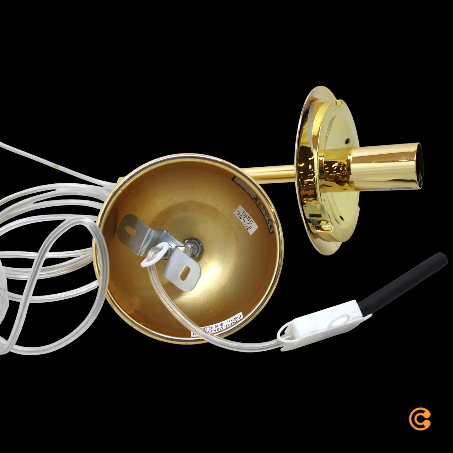 B-Ware Tom Dixon Mirror Ball Pendant Pendelleuchte Hängeleuchte Deckenlampe Lampe Gold - 5055998508996