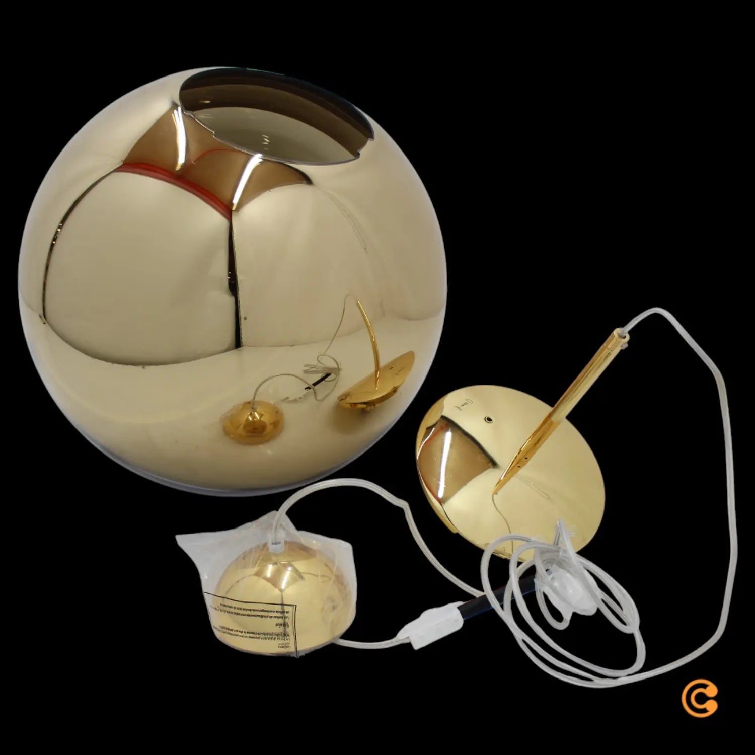 B-Ware Tom Dixon Mirror Ball Pendant Pendelleuchte Design Leuchte Hängeleuchte Lampe - 5055998509009