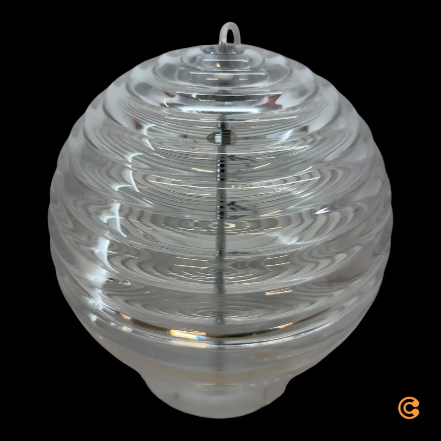 B-Ware Tom Dixon Press Led Pendelleuchte Hängelampe Sphere Klar Beleuchtung Glas Lampe - 5063081085781