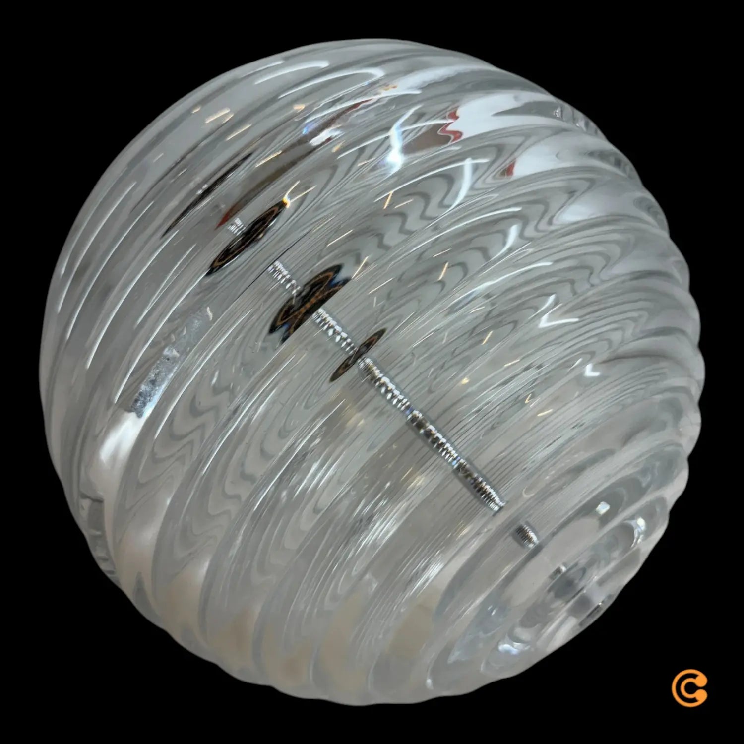 B-Ware Tom Dixon Press Led Pendelleuchte Hängelampe Sphere Klar Beleuchtung Glas Lampe - 5063081085781