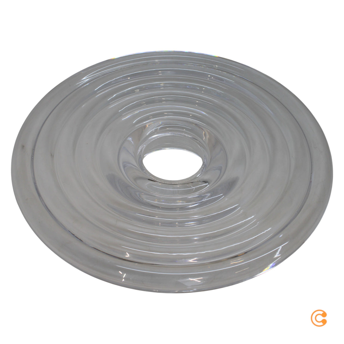 Tom Dixon Wandleuchte Wandlampe LED Press Surface Glas Transparent DEFEKTWARE - 5063081085842