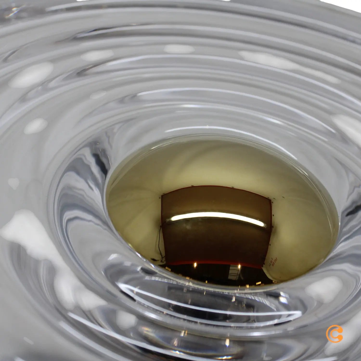 B-Ware Tom Dixon Wandleuchte Wandlampe Led Press Surface Glas Transparent Large Ip55 - 5063081085842
