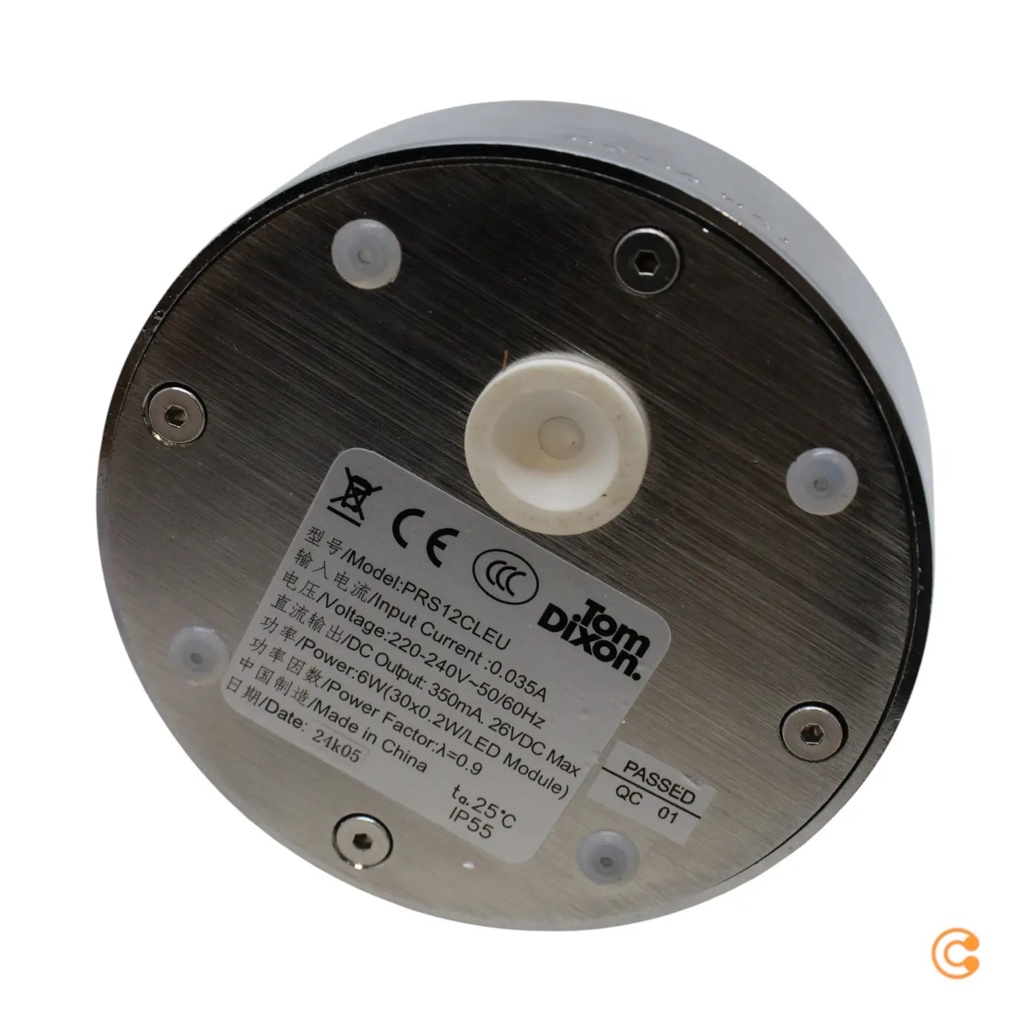 D-Ware Tom Dixon Wandleuchte Wandlampe Led Press Surface Glas Transparent Defektware - 5063081085842