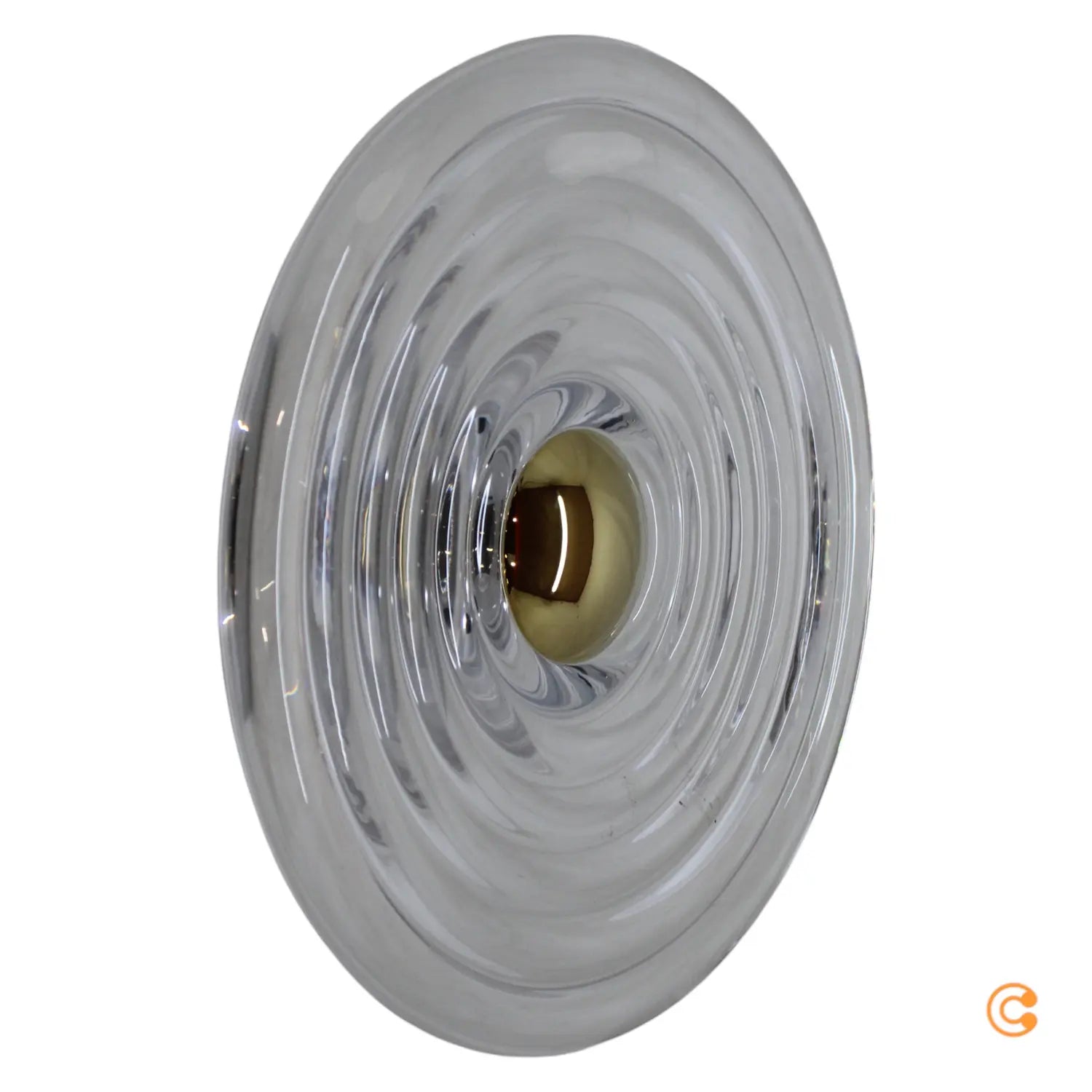 B-Ware Tom Dixon Wandleuchte Wandlampe Led Press Surface Glas Transparent Large Ip55 - 5063081085842