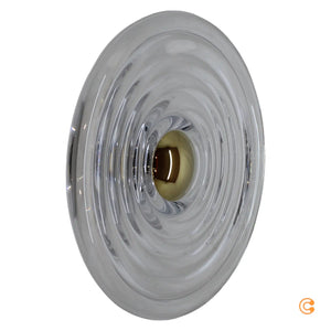 B-Ware Tom Dixon Wandleuchte Wandlampe Led Press Surface Glas Transparent Large Ip55
