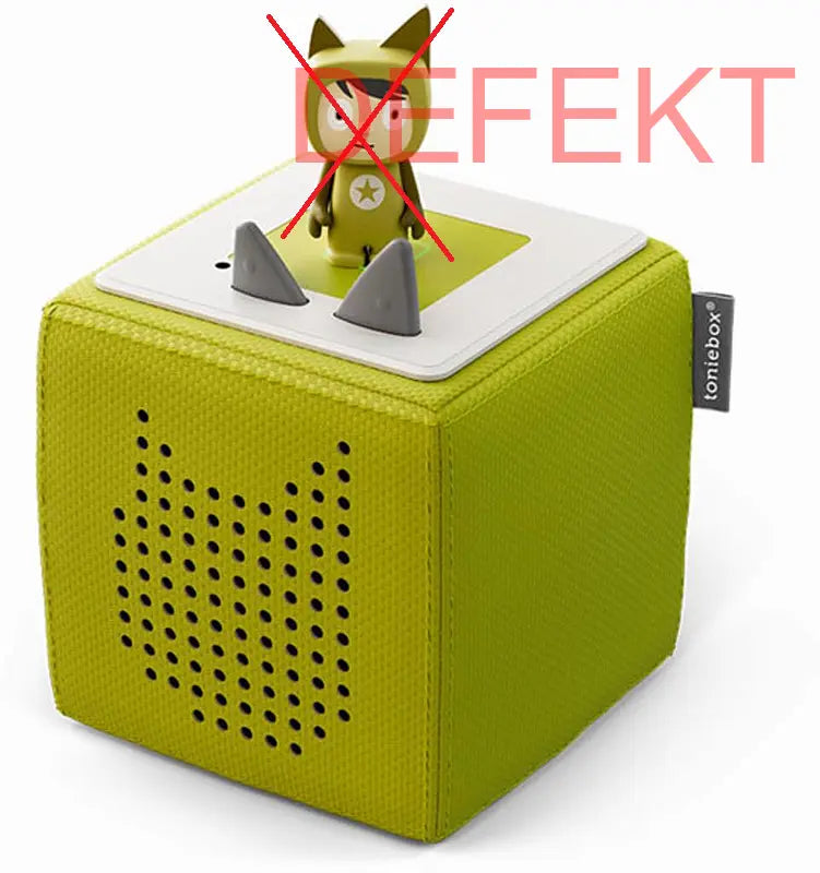 D-Ware Tonies Tonie Starterset Audioplayer Toniebox Mit Kreativ Tonie Hörfiguren Defekt - 4251192107572