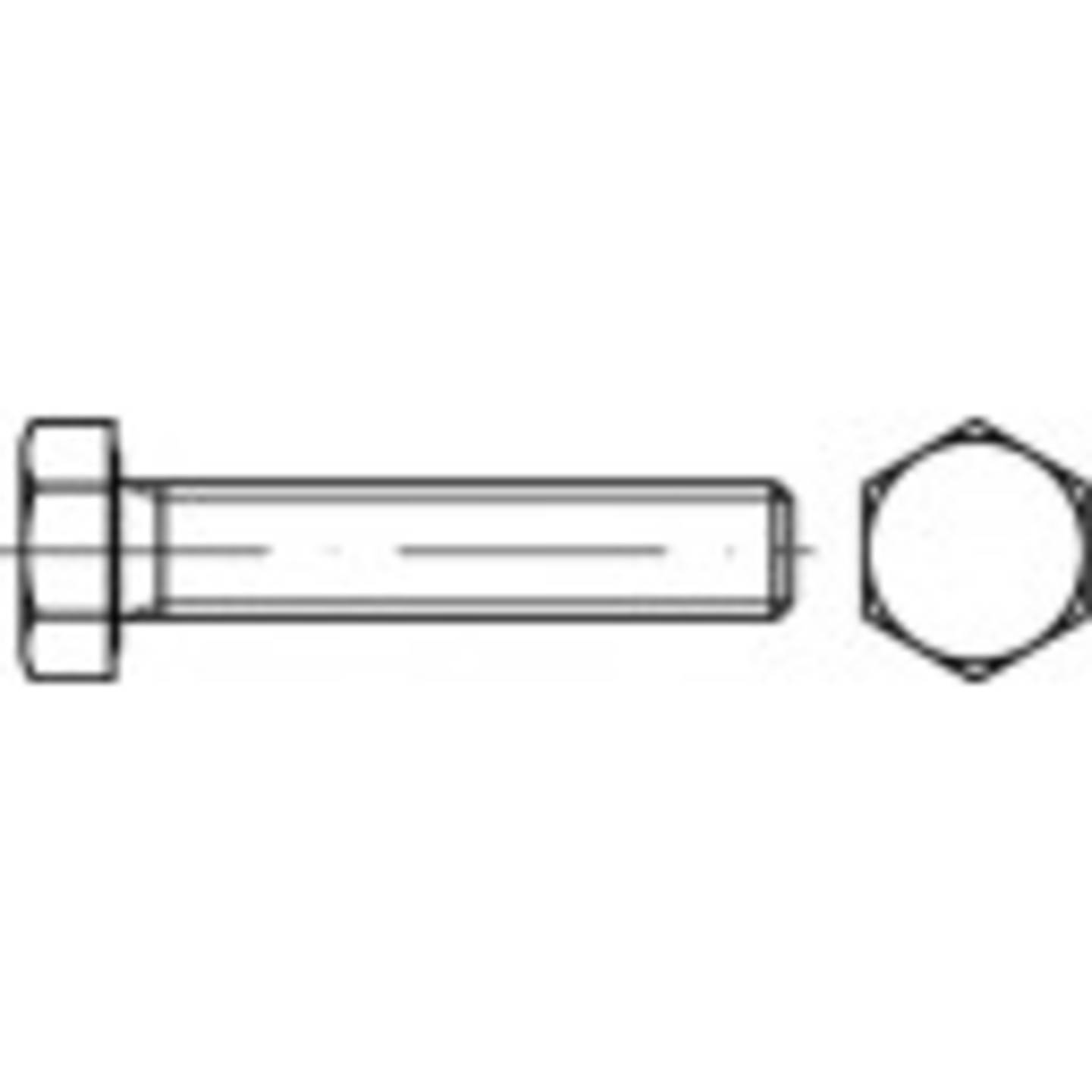 Toolcraf D933 Sechskantschraube Schrauben M12 Polyamid 50mm Außensechskante B-Ware - 4053199876945