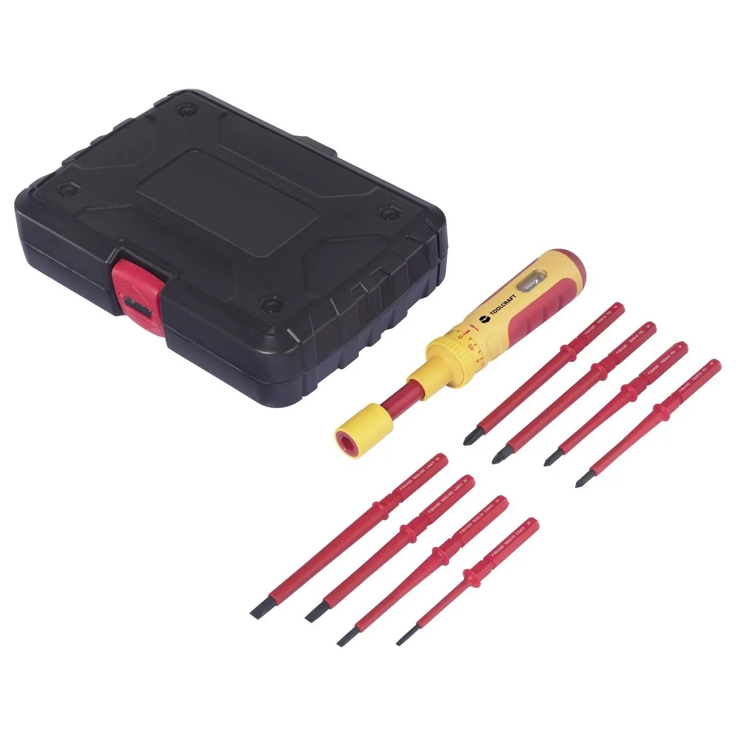 B-Ware Toolcraft Drehmoment Schraubendreher Set Vde Elektriker Schraubenzieher Box - 4064161389356
