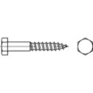 B-Ware Toolcraft Sechskantschraube Edelstahl A2 Außensechskant 8 Mm 55 Mm