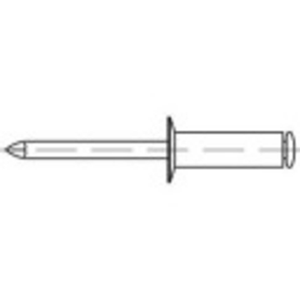 B-Ware Toolcraft Blindniete Niete 4 Mm X 16 Mm Aluminium Stahl 500 Stück