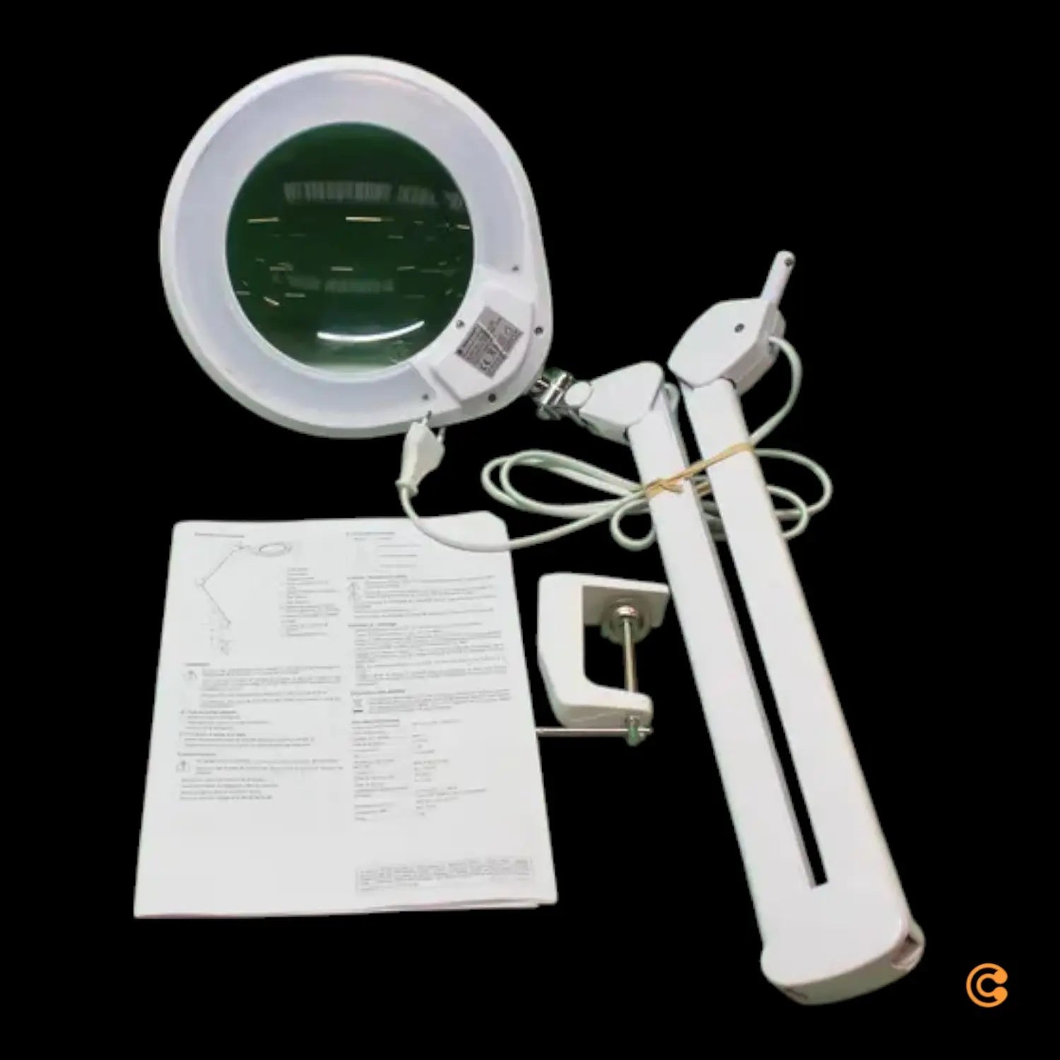 Toolcraft Led Lupenleuchte Vergrößerung Leuchte Lampe Lupenlampe Siehe Text/Foto B-Ware - 4064161194813
