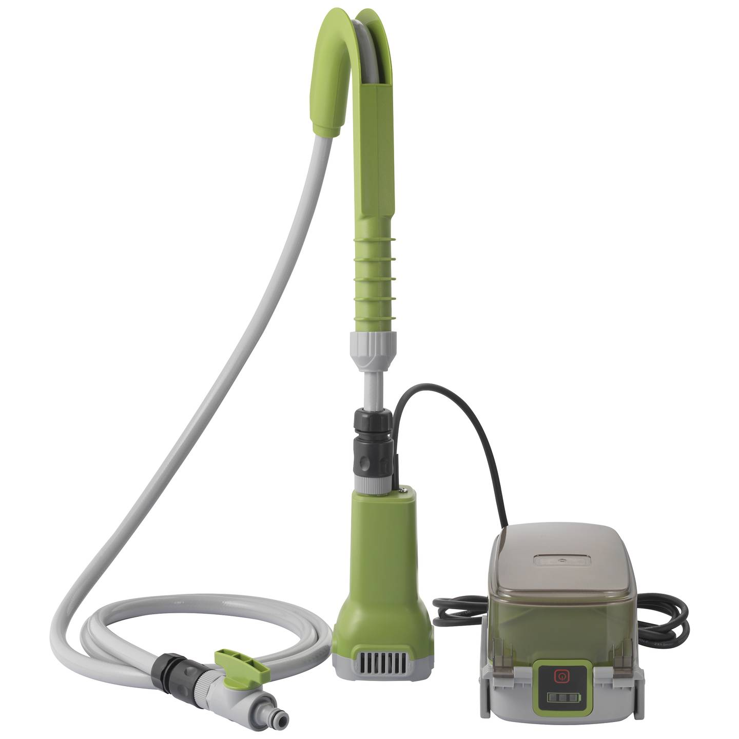 B-Ware Toolcraft Fasspumpe Regenwasserpumpe Akku Regenwassertank 1800 L/H 17.5 M