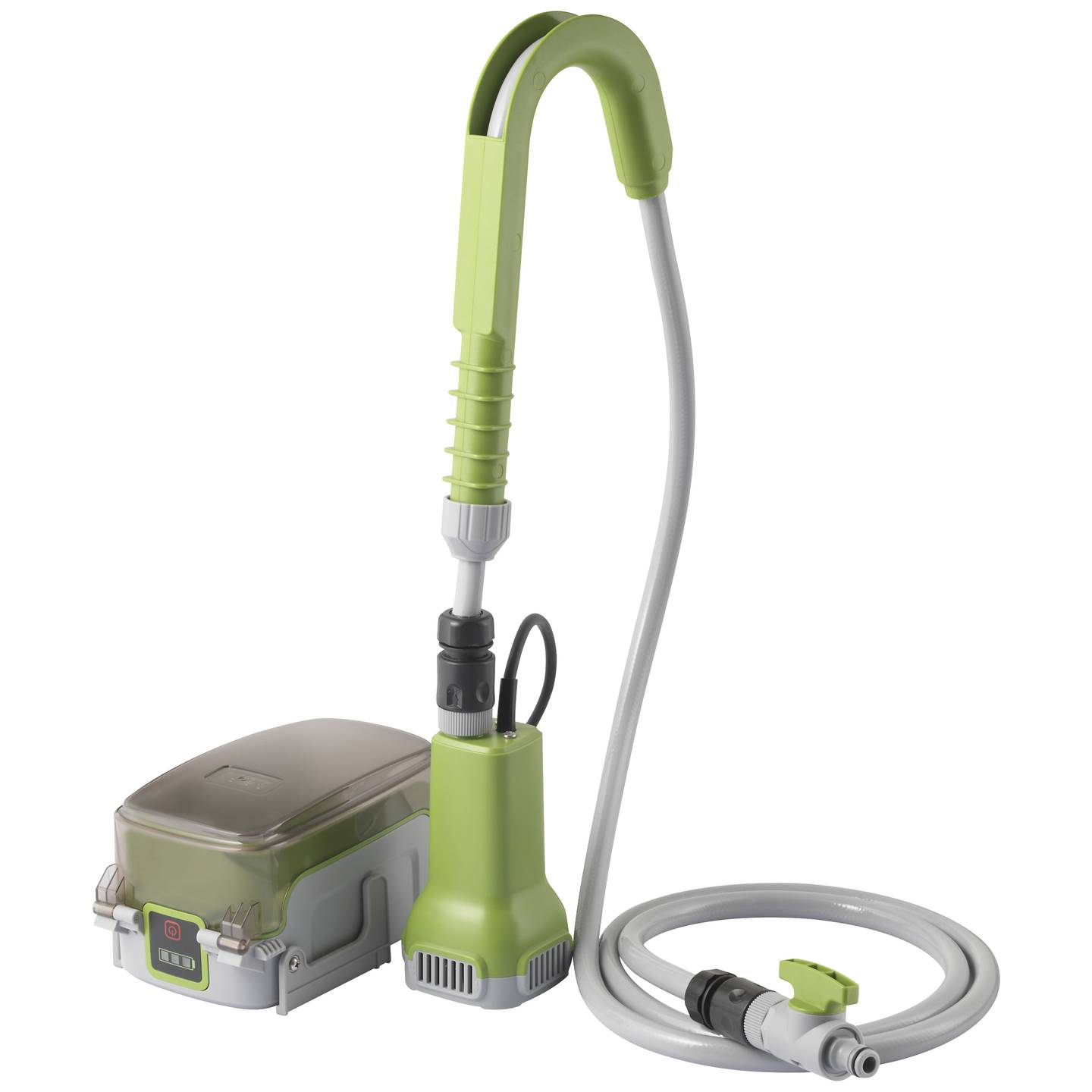 B-Ware Toolcraft Fasspumpe Regenwasserpumpe Akku Regenwassertank 1800 L/H 17.5 M