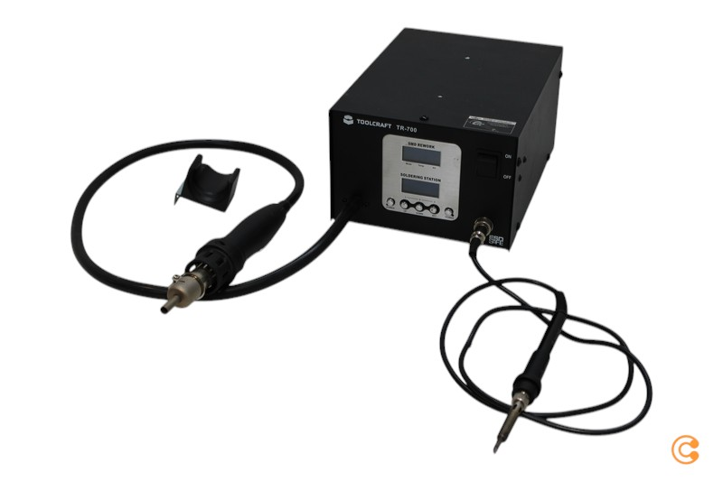 Toolcraft Tr 700 Lötstation Löttechnik Lötset 700 W 200 Bis 480°C Siehe Text/Foto C-Ware