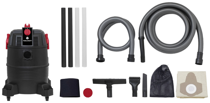 Toolcraft To 7564137 Schlamm Trocken Nass Sauger 35 L Teichsauger Kombisauger    B-Ware - 4064161201566