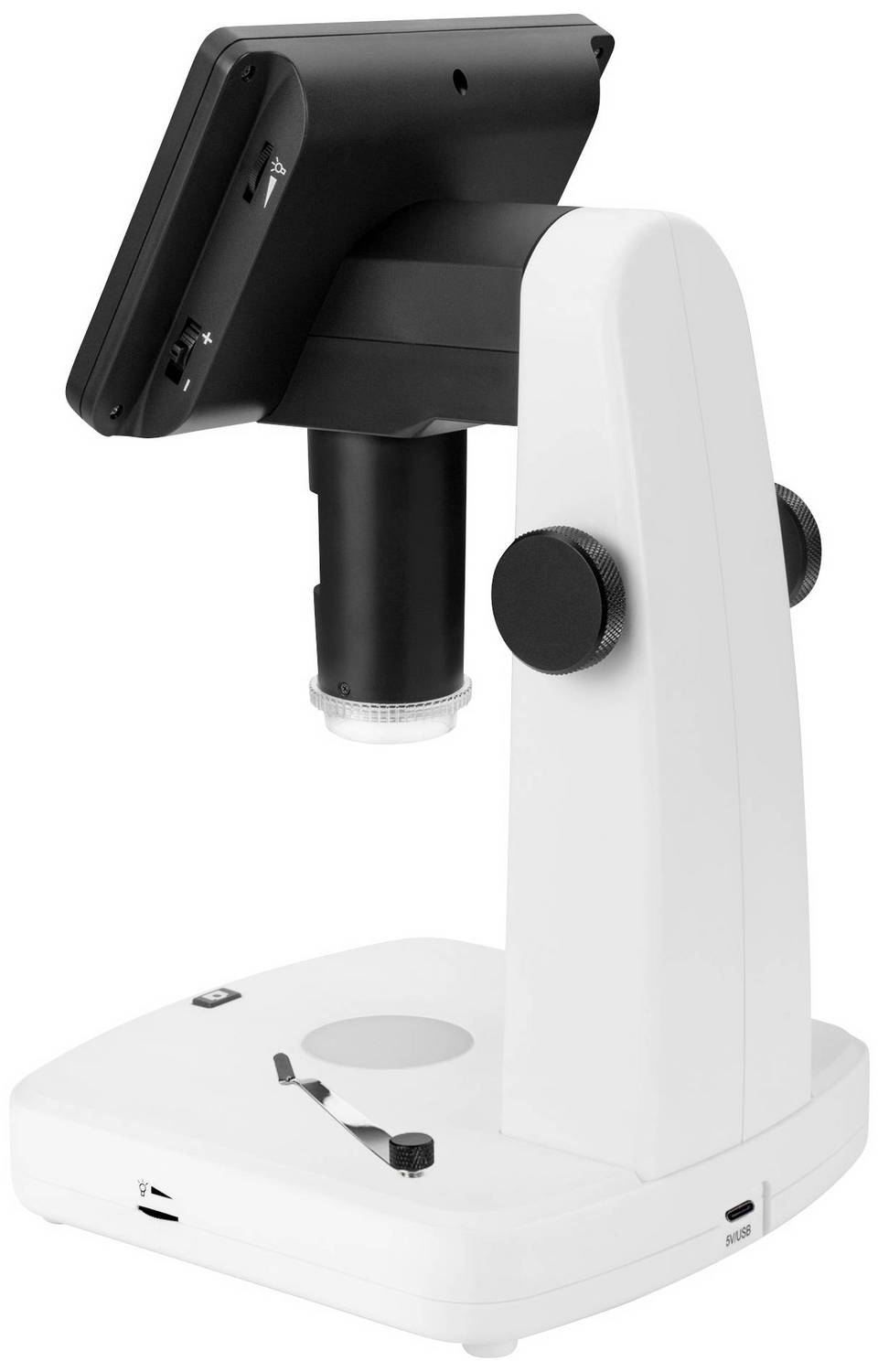 B-Ware Toolcraft 5 Zoll Lcd Digitalmikroskop Mit Polarisator 300 X Auflicht Durchlicht - 4064161314884
