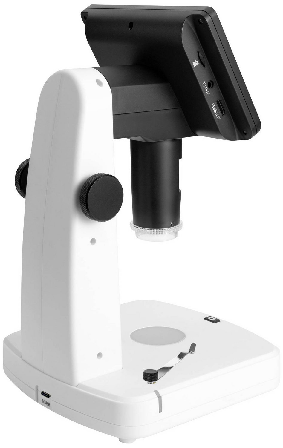 B-Ware Toolcraft 5 Zoll Lcd Digitalmikroskop Mit Polarisator 300 X Auflicht Durchlicht - 4064161314884