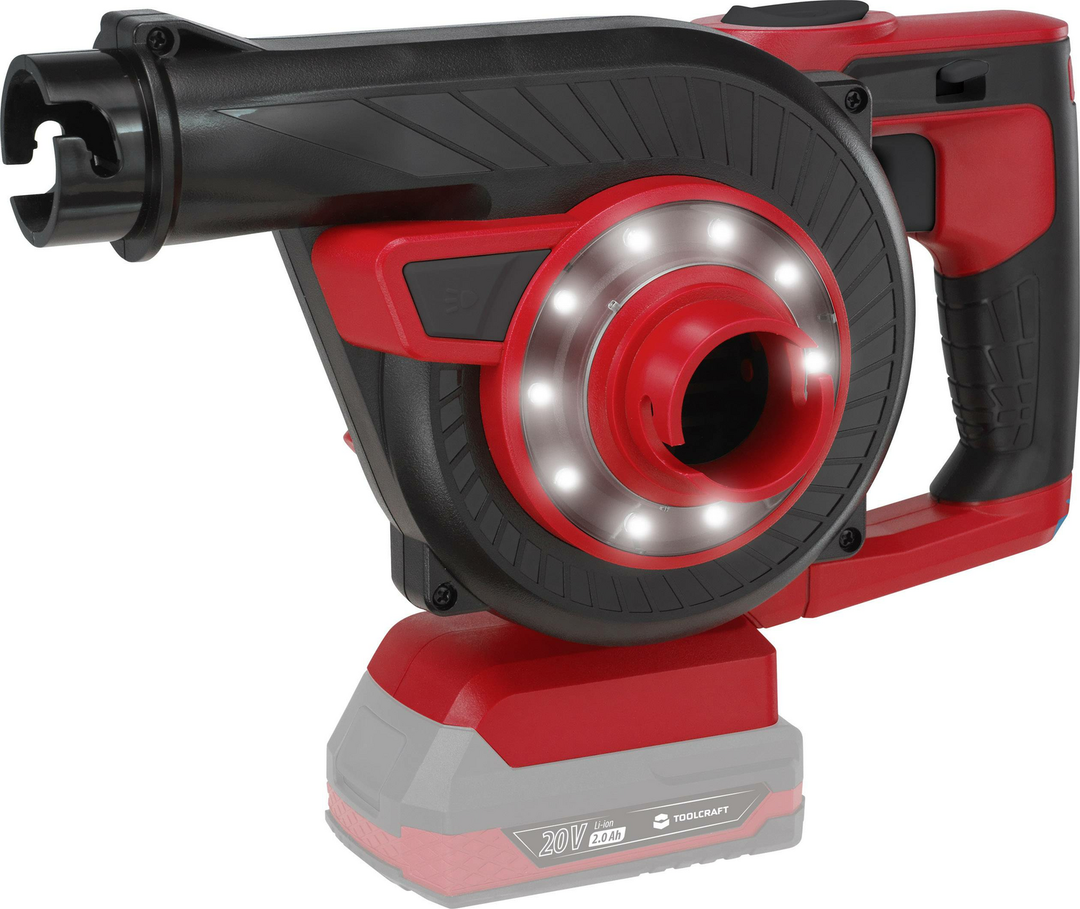 Toolcraft Akku Laubbläser Bläser Staubsaugfunktion Akkubetrieben 20 V Ohne Akku B-Ware - 4053199978908