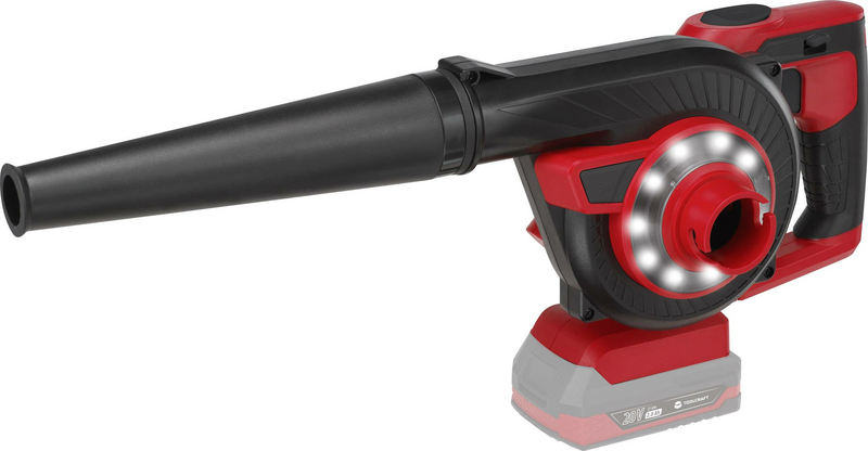 Toolcraft Akku Laubbläser Bläser Staubsaugfunktion Akkubetrieben 20 V Ohne Akku B-Ware - 4053199978908