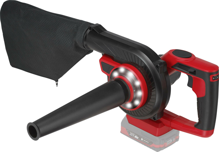 Toolcraft Akku Laubbläser Bläser Staubsaugfunktion Akkubetrieben 20 V Ohne Akku B-Ware - 4053199978908