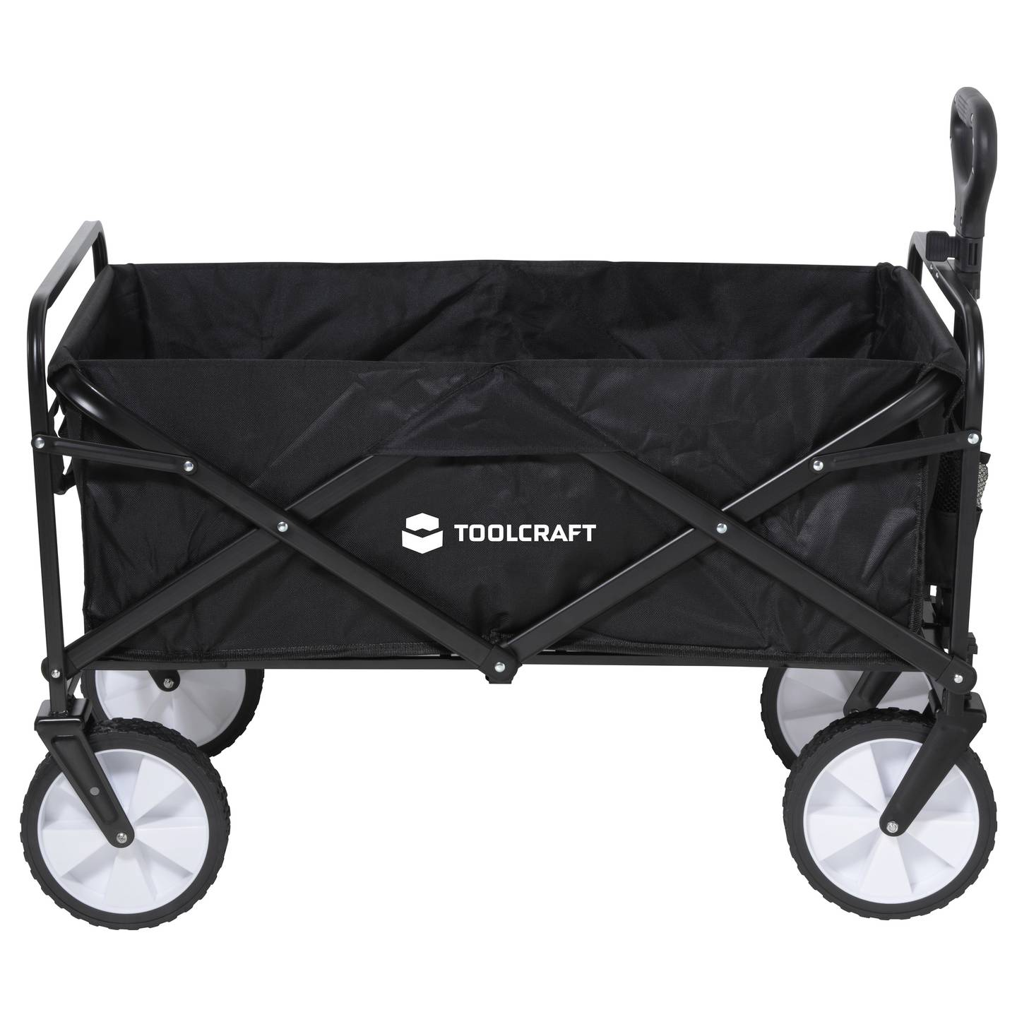 B-Ware Toolcraft Bollerwagen Handwagen Transportwagen Faltbar Stahl 80 Kg Polypropy330 - 4064161334028