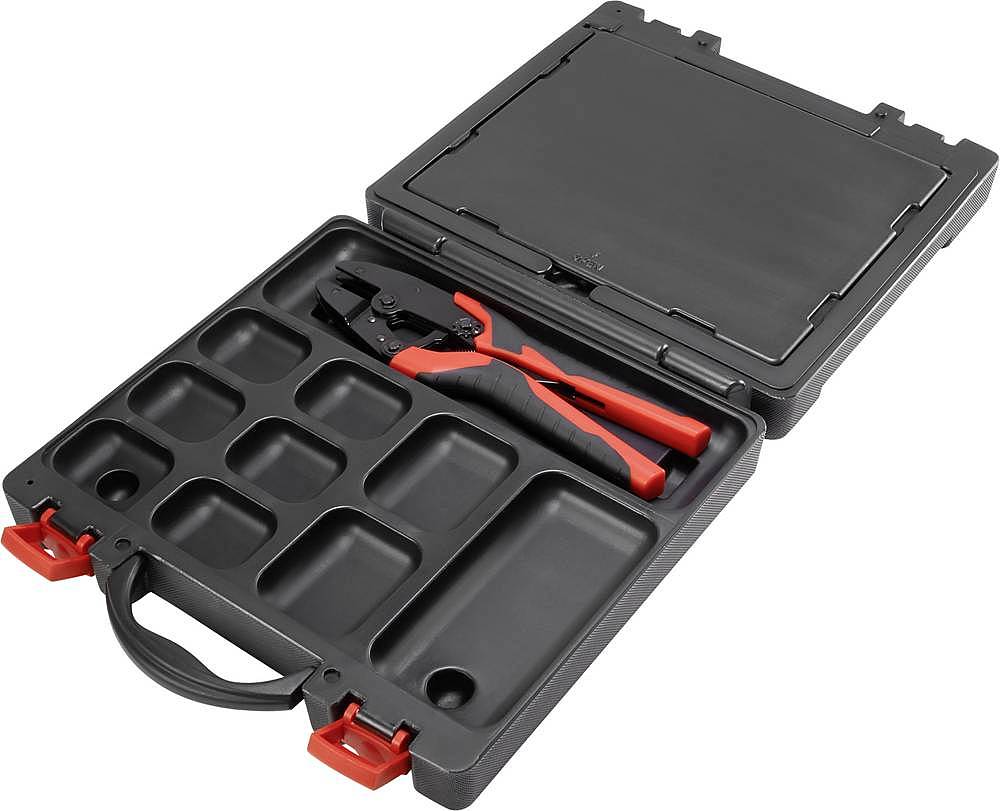 Toolcraft Pz 500 Crimpzange Ohne Crimpeinsatz Zange Mit Systemkoffer B-Ware