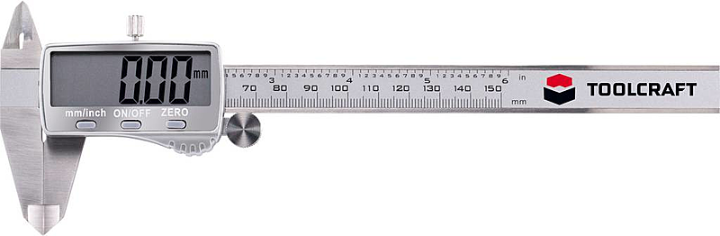 B-Ware Toolcraft To 56646 Digitaler Messschieber 0 150 Mm Schieblehre Messlehre 0,03 Mm - 4053199919482