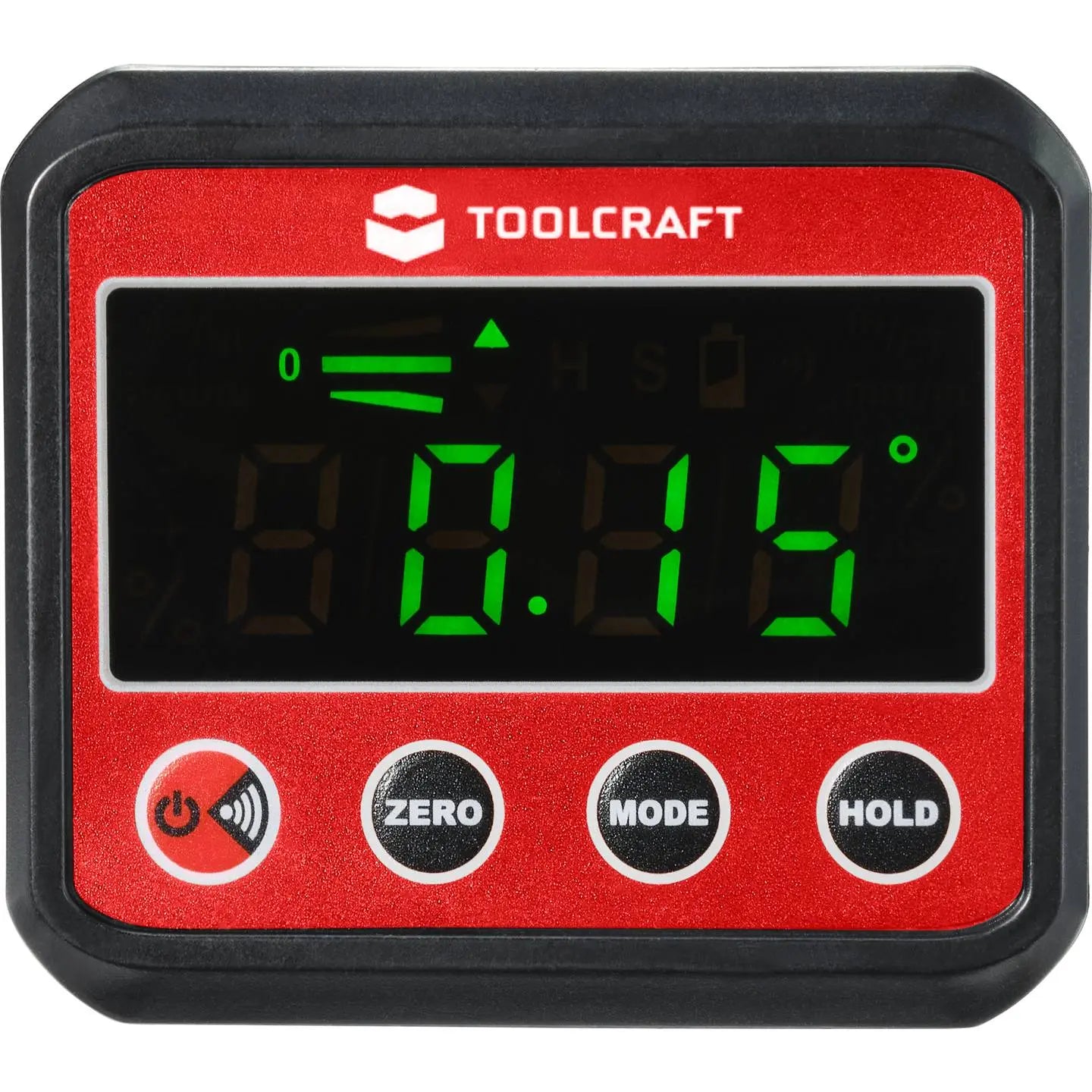 B-Ware Toolcraft Winkelmesser Messgerät Digitaler Winkelmesser 360 Grad Magnet Abs Pc - 4064161188997